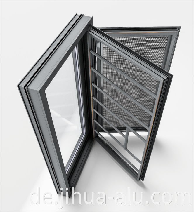 Xmgr108 Aluminum Thermal Barrier Casement Window